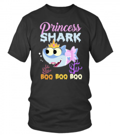 Princess Shark Halloween Boo Boo Boo