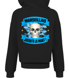 TSHIRT MARSEILLE SUPPORTER FOOT FOOTBALL - MARSEILLAIS JSUQU'À LA MORT MAILLOT MARSEILLE COLLECTOR