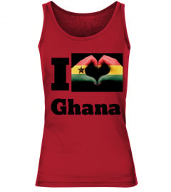 Tank Top für Frauen  I love Ghana