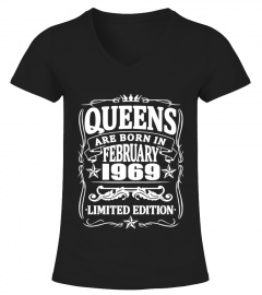 Queens are born in february 1969