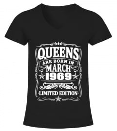 Queens are born in march 1969