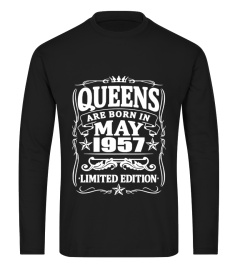 Queens are born in may 1957