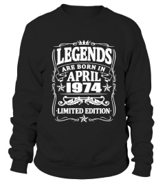 Legends are born in april 1974