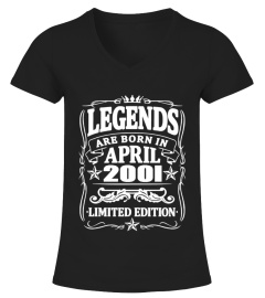Legends are born in april 2001