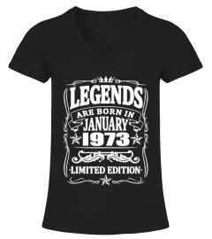 Legends are born in january 1973