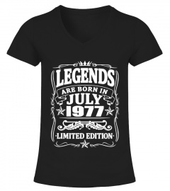 Legends are born in july 1977