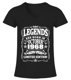 Legends are born in october 1968