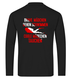 Mädchen Tauchen Sporttauchen  Shirt T-shirt