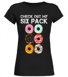 Check Out My Six Pack Donut Shirt - Funny Gym Shirts