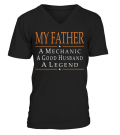 Father Mechanic Good Husband Legend Tshirt