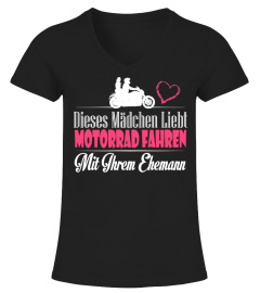 DIESES MADCHEN LIEBT MOTORRAD FAHREN MIT THREN EHEMANN T-shirt