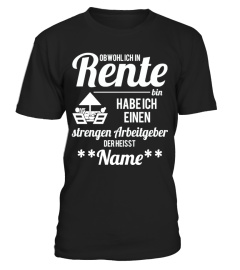 *Personalisierbar* Strenger Arbeitgeber