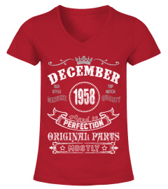 1958 December Aged To Perfection Original