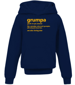 FAMILY Grumpa Definition Funny Grandpa Tee