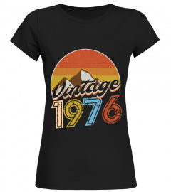 Retro Vintage 1976 Birthday T Shirt