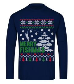 Merry Fishmas - Fishing fisher fisherman