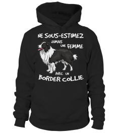 UNE FEMME AVEC BORDER COLLIE