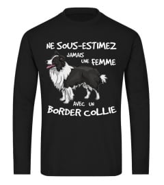 UNE FEMME AVEC BORDER COLLIE