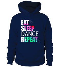 Cool Eat Sleep Dance Repeat T-shirt - For Dancers