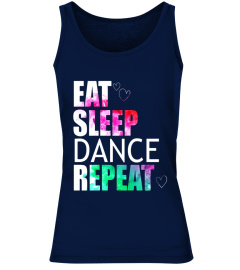 Cool Eat Sleep Dance Repeat T-shirt - For Dancers