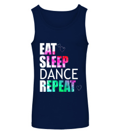 Cool Eat Sleep Dance Repeat T-shirt - For Dancers