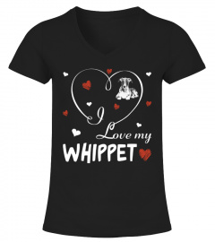 I love my Whippet Funny T-Shirt