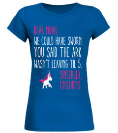 Noah's Ark Unicorn T Shirt T Shirt