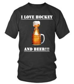 I Love Hockey and Beer. Stanley Cup Mug