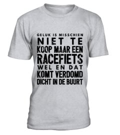 Wielren humor shirt racefiets is geluk