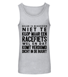 Wielren humor shirt racefiets is geluk