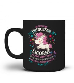 Tasse Mug Je suis une princesse licorne je fais pipi rose je pète des papillons et rote de la poussière de fée | Cadeau T-Collector®
