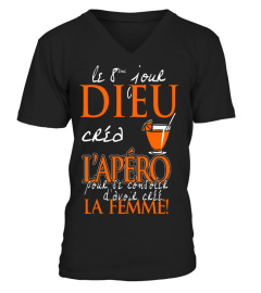 Le 8ème jour dieu créa l'apéro pour se consoler d'avoir créé la femme !