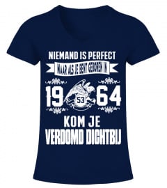 Niemand is perfect -1964-shirt