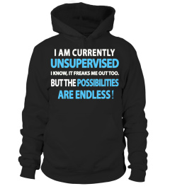 I AM CURRENTLY UNSUPERVISED 