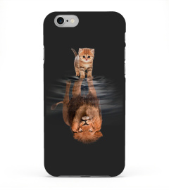 CAT & LION - BE STRONG PHONECASE