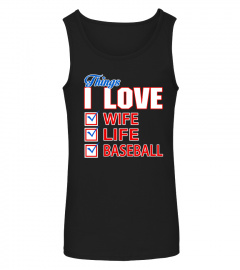 I love wife life baseball
