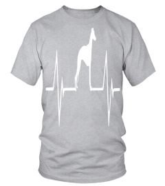 Whippet Heartbeat T shirt Hoodie