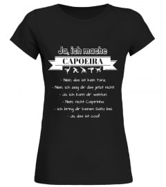 Capoeira Shirt "Ja, ich mache Capoeira"