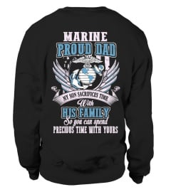 Marine Proud Dad Shirt - Sacrifices