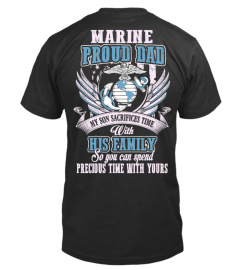 Marine Proud Dad Shirt - Sacrifices