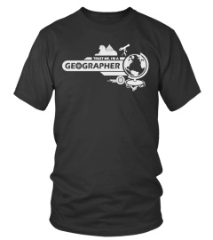 Ltd Ed -Trust Me, I'm A Geographer