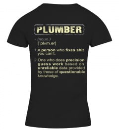 Shirt Plumber Limited Edition back 1