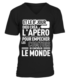 Et le 8ème jour Dieu créa l'Apéro pour empêcher les Comtois de contrôler le Monde.