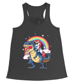 UNICORN DINOSAURS RIDING