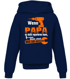 WENN PAPA ES NICHT STRICKEN KANN KANN NIEMAND T-SHIRT