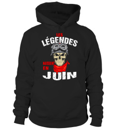 LES LEGENDES NAISSENT EN JUIN T SHIRT