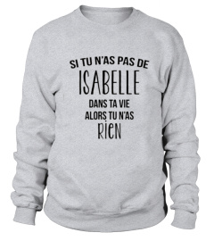 Si tu n'as pas de Isabelle
