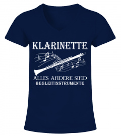 Klarinette - Alles andere sind Begleitinstrumente - T-Shirt Hoodie