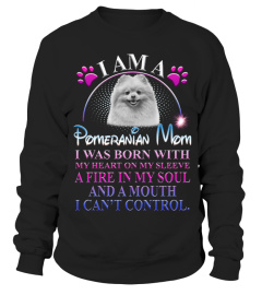 Pomeranian Heart Mom