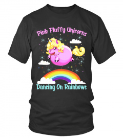 PINK FLUFFY UNICORNS DANCING ON RAINBOWS